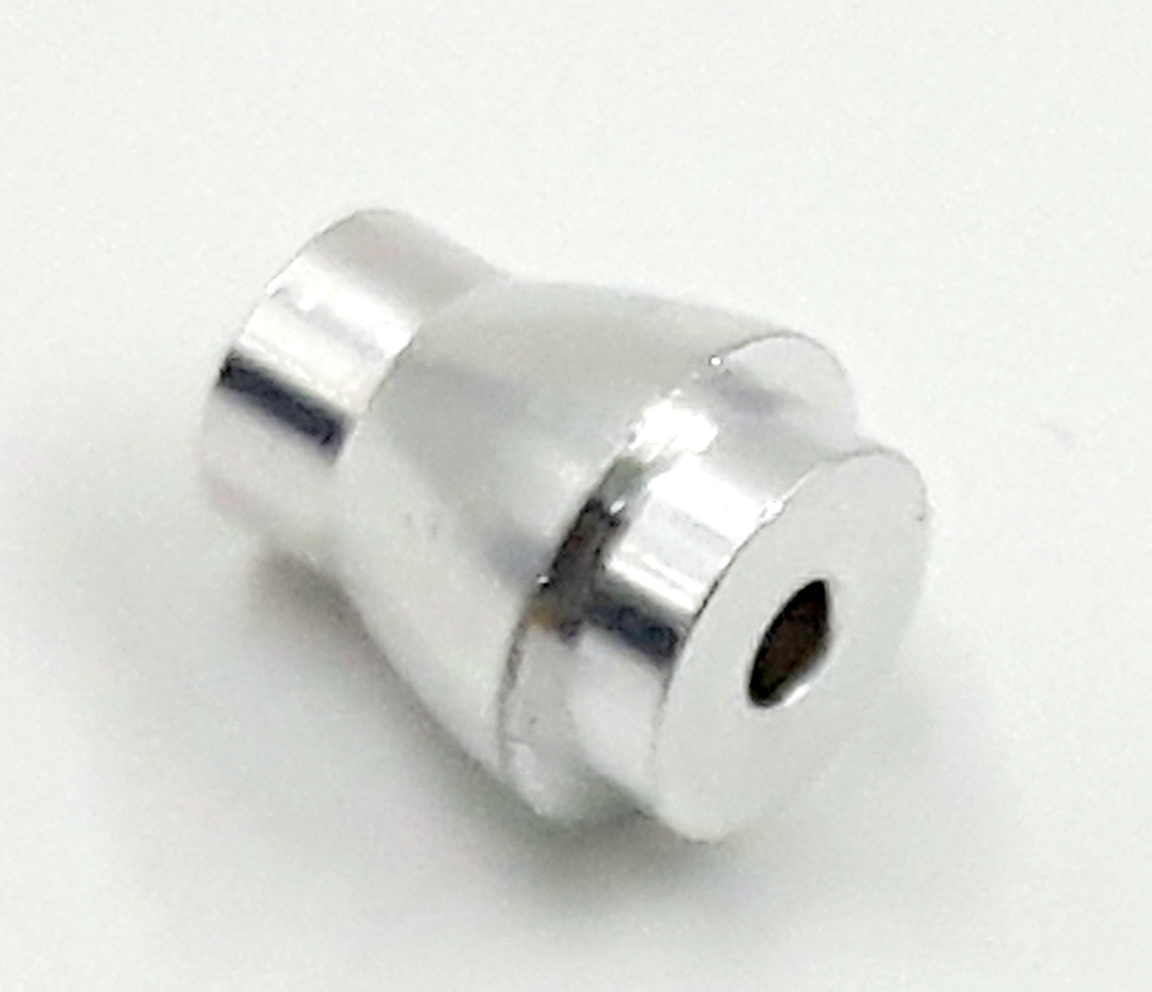Hülse, Alu gedreht, 10/5x11,3, Loch 2,5mm
