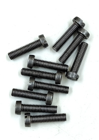 Gehäuseschraube mit Schlitz 6x25, blank, 10 Stück