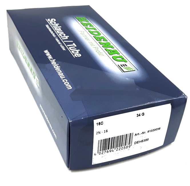 16C 	 2¾ - 16 	 34G