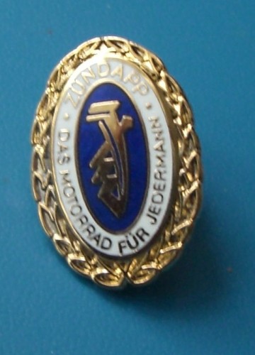 Zündapp Pin (längs)