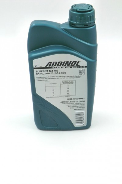 Addinol Zweitakt-Öl Super 2T ADMIX MZ406 (Dose 1 L)